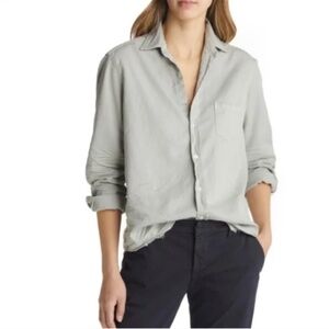 Frank & Eileen Eileen Famous Denim Shirt Green L